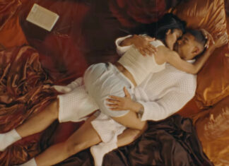 Teyana Taylor Drops ‘Bed of Roses’ Video With Aaron Pierre, Issa Rae Teyana Taylor and Aaron Pierre in the “Bed of Roses” music video, narrated by Issa Rae