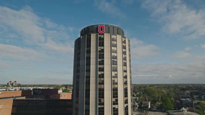 Photo of Ohio State University from the HBO documentary Surviving Ohio State