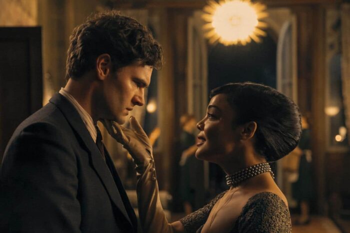 George Tessman and Hedda Gabler in “HEDDA”
