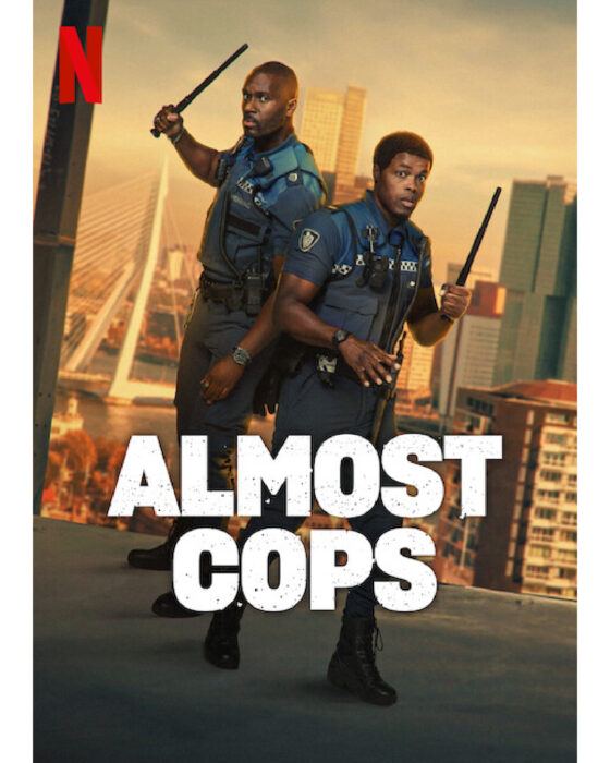 Official key art for Almost Cops on Netflix