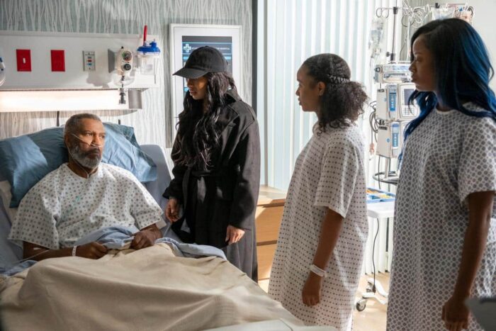 Ricco Ross and Taylor Polidor Williams in 'Beauty In Black' Season 2 on Netflix