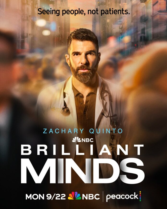 Official key art for "Brilliant Minds" Season 2