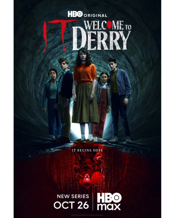 The official key art for 'IT: Welcome To Derry' on HBO Max