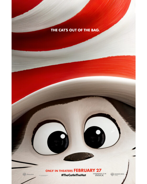 Bill Hader voices The Cat in the Hat in Warner Bros. animated movie coming to theaters February 2026