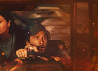 The Lost Bus: Matthew McConaughey And America Ferrera Star In Apple TV+ Wildfire Survival Drama America Ferrera and Matthew McConaughey in The Lost Bus, premiering October 3, 2025 on Apple TV+