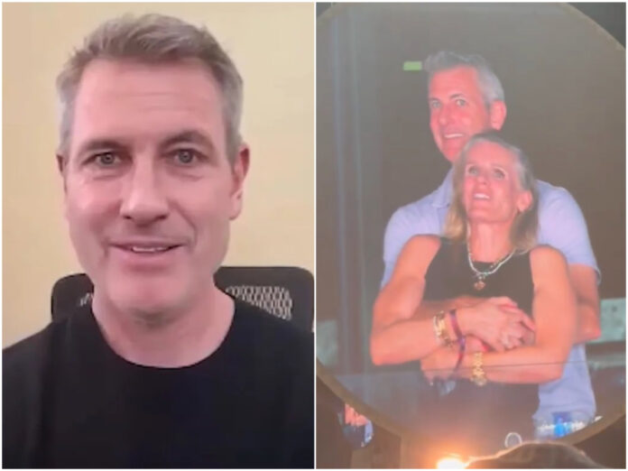 Andy Byron and Kristin Cabot on Coldplay jumbotron sparks scandal leading to CEO resignation at Astronomer