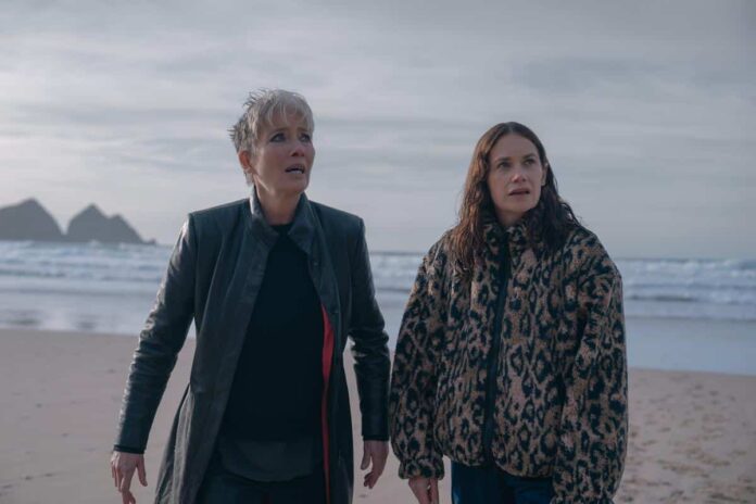 Emma Thompson and Ruth Wilson in Down Cemetery Road, premiering October 29, 2025 on Apple TV+