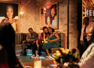 Yolonda Ross On The Joys Of Playing Jada On ‘The Chi’ And The Bond She Shares With Her Castmates (L-R): Jacob Latimore as Emmett, Rolando Boyce as Darnell and Yolonda Ross as Jada in The Chi, Season 7, episode 11, streaming on Paramount+, 2025.