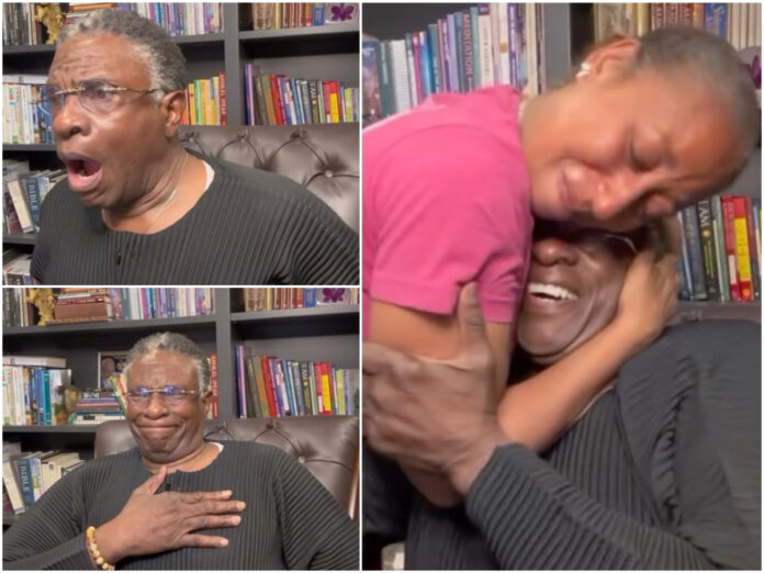 Keith David reacts to Hollywood Walk of Fame star announcement with wife Dionne Lea