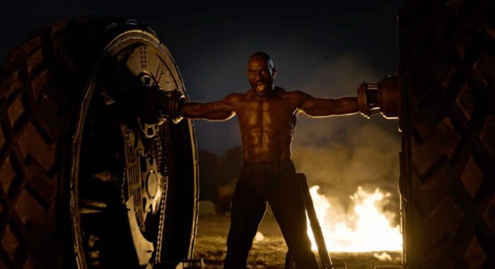 Michael James Shaw in Season 2 of "Twisted Metal" on Peacock