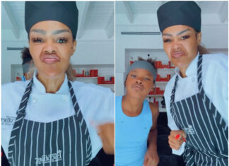 Let Her Cook: Teyana Taylor Enrolls In Culinary School Teyana Taylor wearing a chef’s coat on her first day of culinary school with her daughter Junie by her side