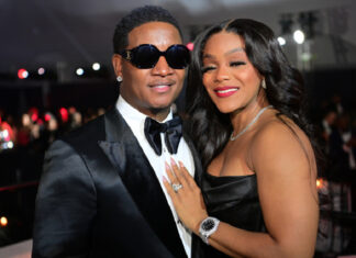 Yung Joc Vents Frustrations With Kendra Robinson: ‘I Pray You Find Happiness Elsewhere’ Yung Joc and Kendra Robinson posing together at a red carpet event