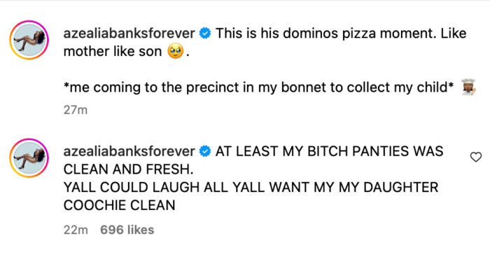 Azealia Banks weighs in on Lil Nas X