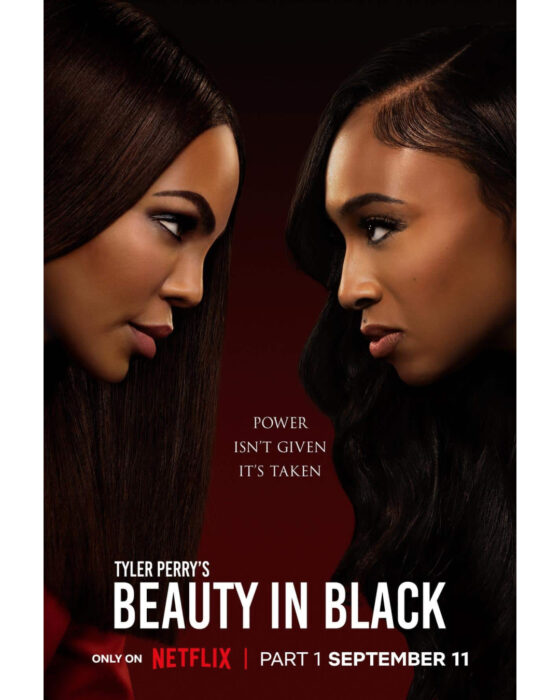 Official key art for Tyler Perry's 'Beauty In Black' Season 2