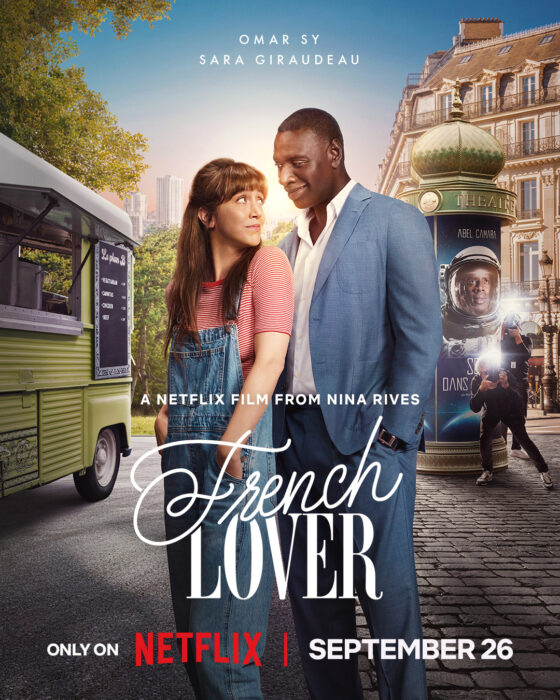 The official key art for "French Lover" on Netflix