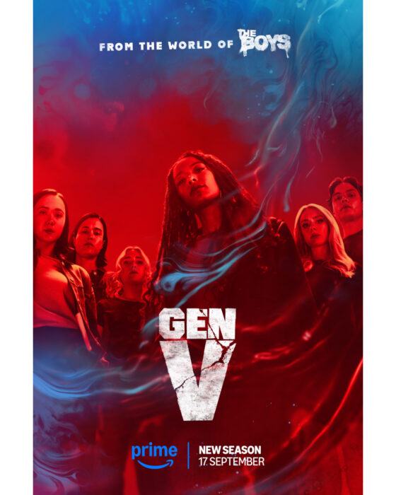 The official key art for 'Gen V' Season 2 on Prime Video