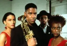 Spike Lee’s ‘Mo’ Better Blues’ Turns 35: A Look Back At The Classic Jazz Drama Cynda Williams, Denzel Washington, Spike Lee, and Joie Lee in "Mo' Better Blues"