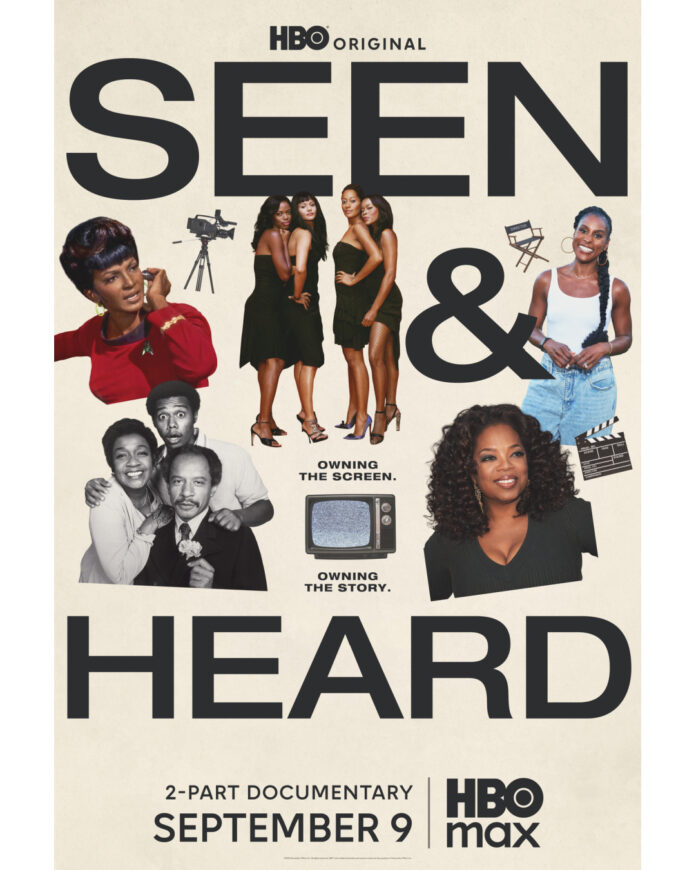 Official key art for HBO's 'Seen & Heard'