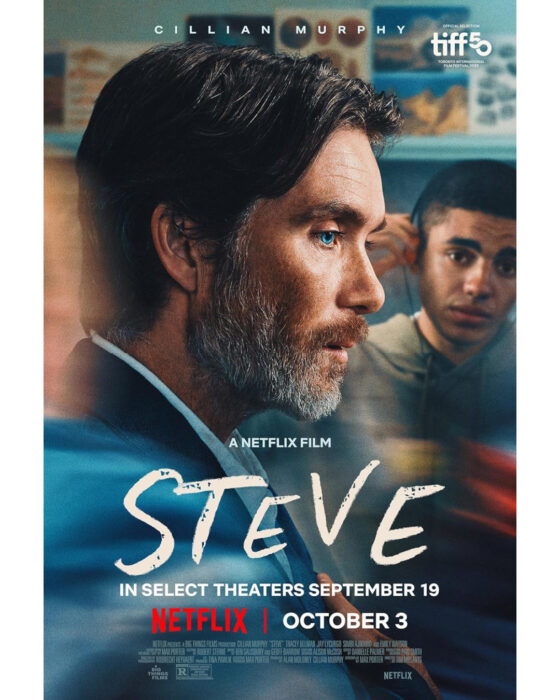The official key art for Steve on Netflix