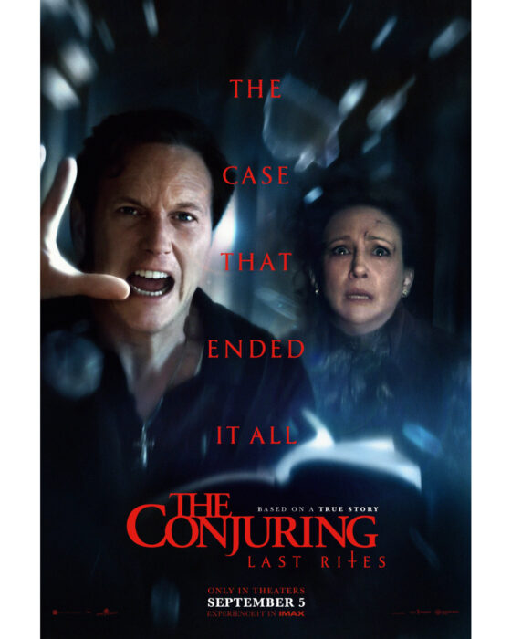 The official movie poster for 'The Conjuring: Last Rites'