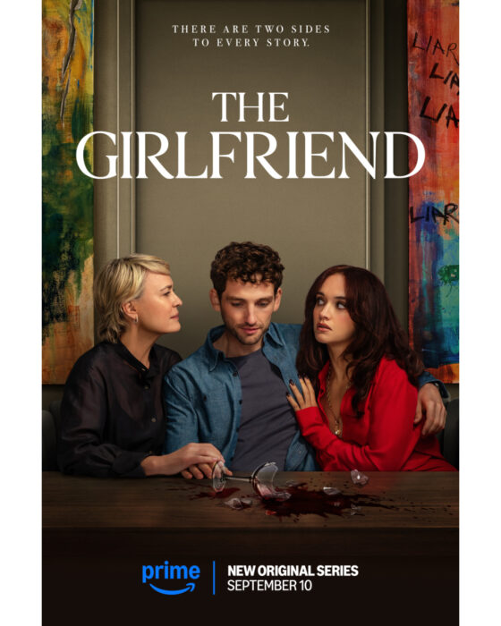 The official key art for 'The Girlfriend' on Prime Video