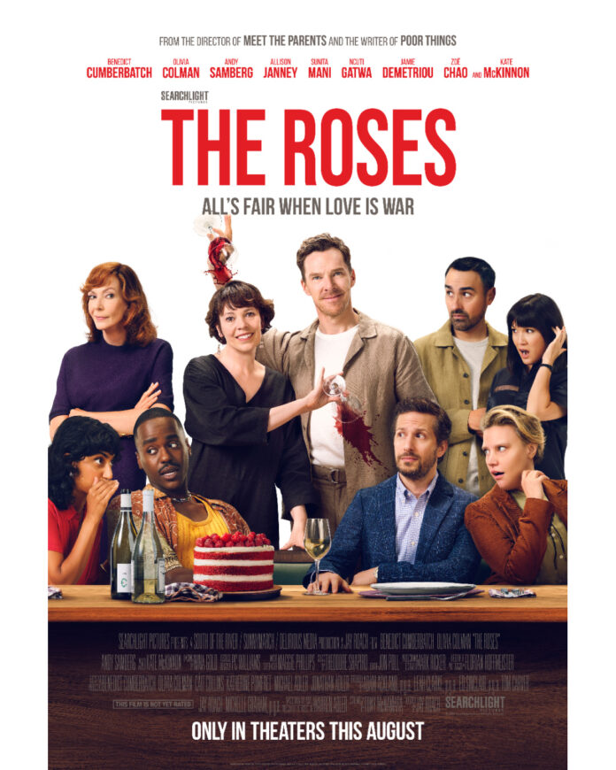 The official movies poster for 'The Roses' now in theaters.