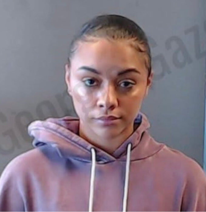 Alix Lapri mugshot after arrest in Dekalb County on child cruelty and disorderly conduct charges