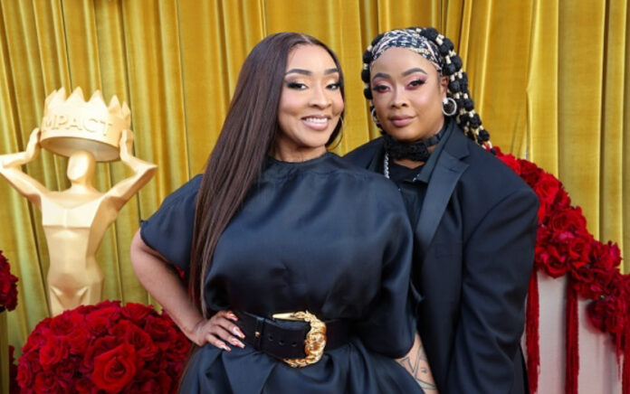 Da Brat and Jesseca “Judy” Harris-Dupart announce their new book “The Way Love Goes.”