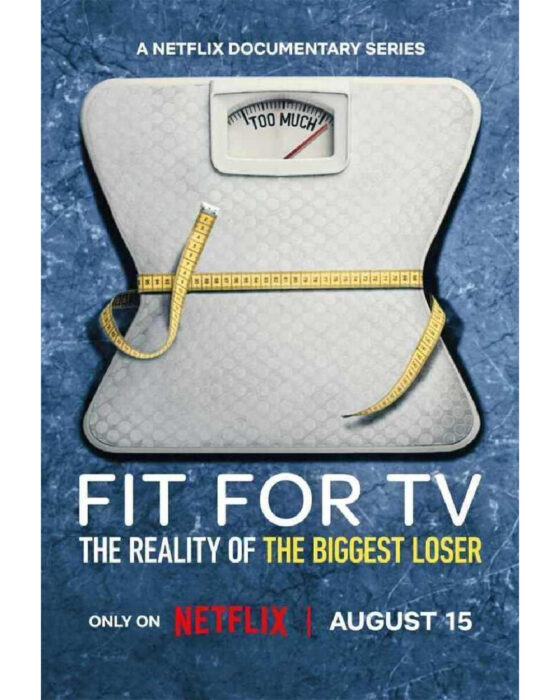 Promotional art for Netflix documentary Fit For TV The Reality Of The Biggest Loser