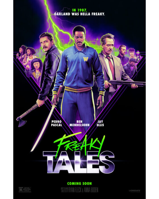 Ensemble cast in “Freaky Tales” on HBO Max