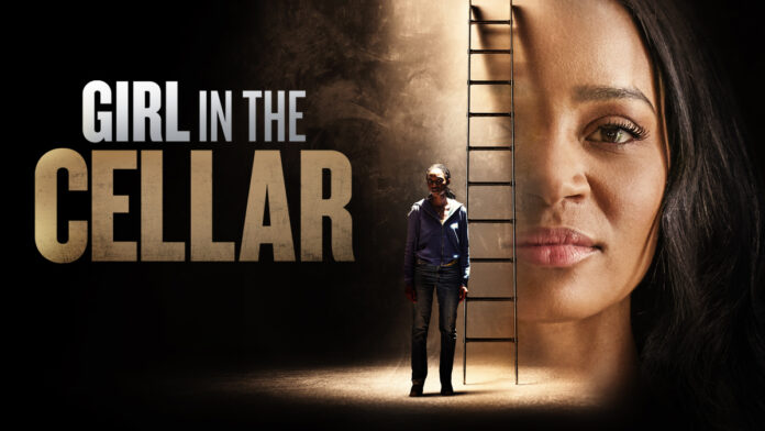 Kyla Pratt as Rebecca and Kelcey Mawema as Lory in Lifetime’s Girl In The Cellar movie