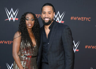 WWE Star Naomi & Jimmy Uso Announce Pregnancy During Monday Night Raw Return WWE stars Naomi (Trinity Fatu) and Jimmy Uso smiling together