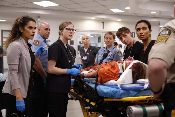 the-pitt-season-2-sepideh-moafi-taylor-dearden-katherine-lanasa-gerran-howell-supriya-ganesh