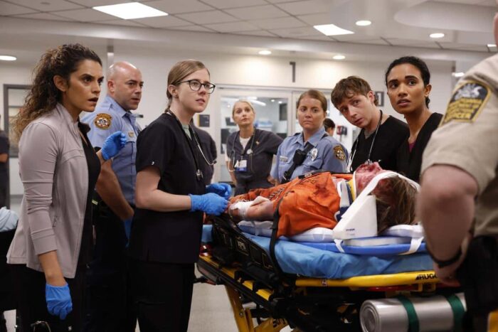 the-pitt-season-2-sepideh-moafi-taylor-dearden-katherine-lanasa-gerran-howell-supriya-ganesh