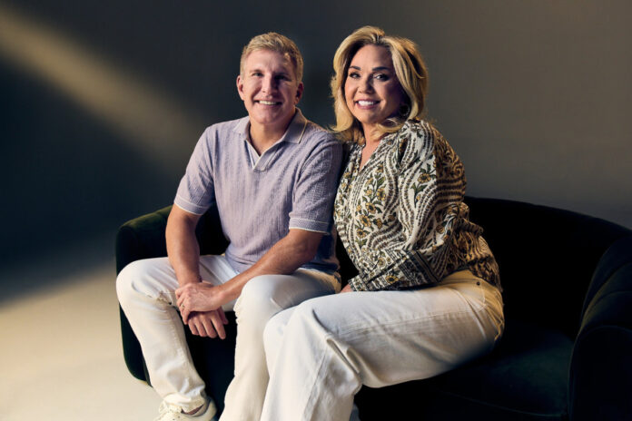 Todd and Julie Chrisley in "The Chrisleys: Back To Reality," premiering September 1 on Lifetime.
