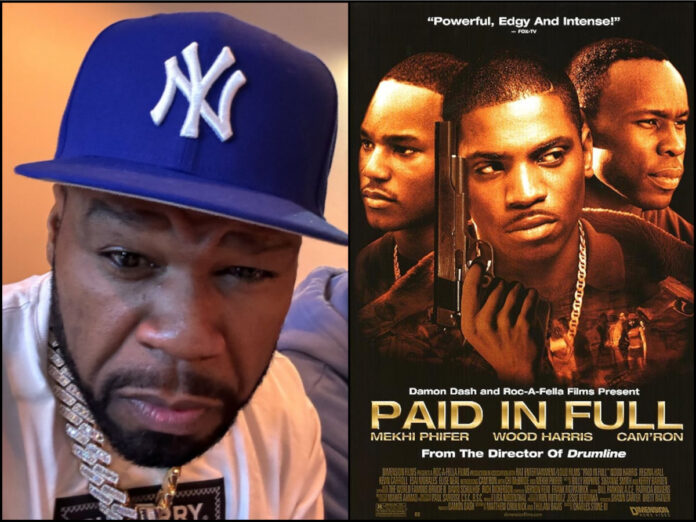 50 Cent announces Paid In Full TV series adaptation