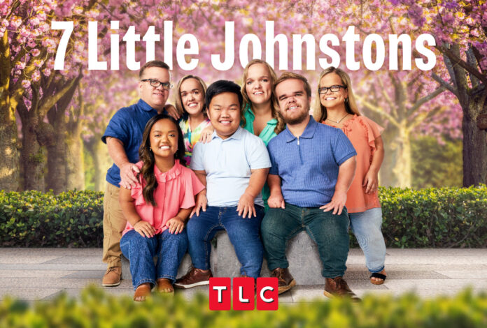 Official key art for TLC’s “7 Little Johnstons” Season 2025