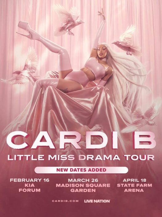 Gotta give the people what they want! Cardi B adds second dates in New York, Atlanta, and Los Angeles for her ‘Little Miss Drama Tour!’