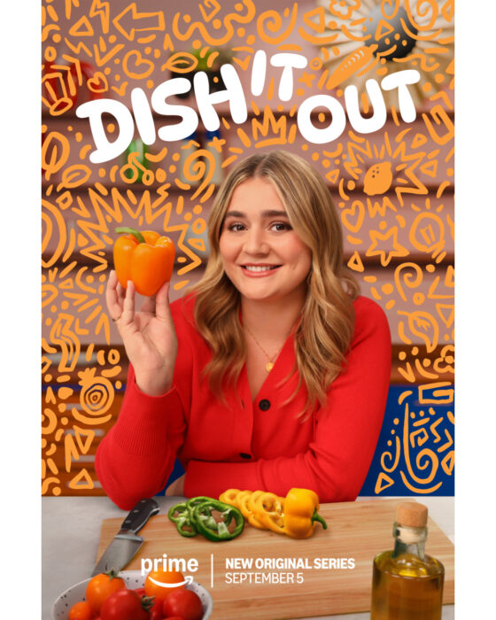 Official key art for 'Dish It Out' on Prime Video