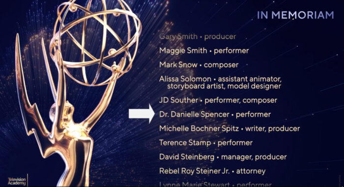 Dr-Danielle-Spencer-Emmys-2025-Memoriam