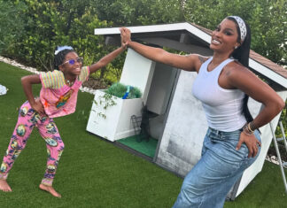 Joseline Hernandez Shares Heartfelt Reflection On Motherhood With Bonnie Bella Joseline Hernandez smiles with her daughter Bonnie Bella while dancing in their yard