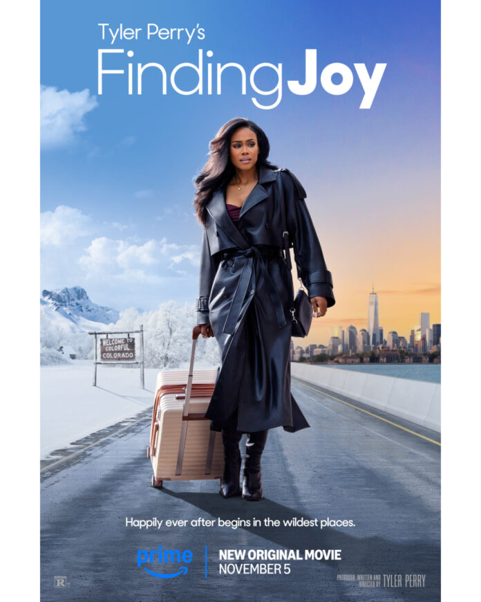 Shannon Thornton stars in Tyler Perry's Finding Joy holiday movie on Prime Video