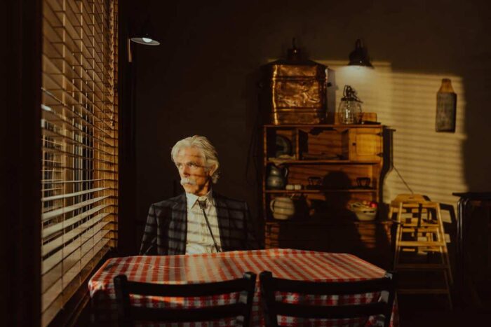 Sam Elliott as T.L. in Landman Episode 4 Season 2