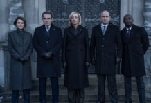 Netflix Drops Trailer For ‘The Diplomat’ Season 3: Kate Faces Power, Politics, And Betrayal “The Diplomat” Season 3 Episode 308 with Keri Russell as Kate Wyler, Rufus Sewell as Hal Wyler, Allison Janney as Grace Penn, Rory Kinnear as Nicol Trowbridge, and David Gyasi as Austin Dennison