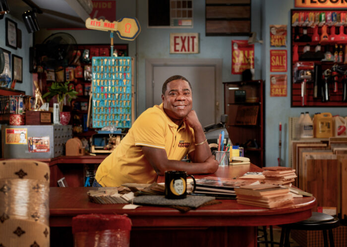 Tracy Morgan as Francois “Frank” Crutchfield in the Paramount+ original series Crutch, premiering November 3.