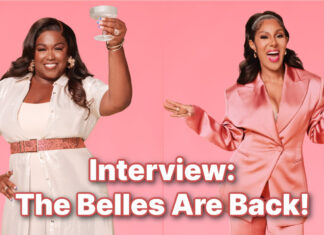 The Belles Are Back! Lateshia Pearson And Kerri Paul Talk ‘Belle Collective’ Season 6 Lateshia Pearson and Kerri Paul from “Belle Collective” Season 6 smiling during exclusive Ice Cream Convos interview