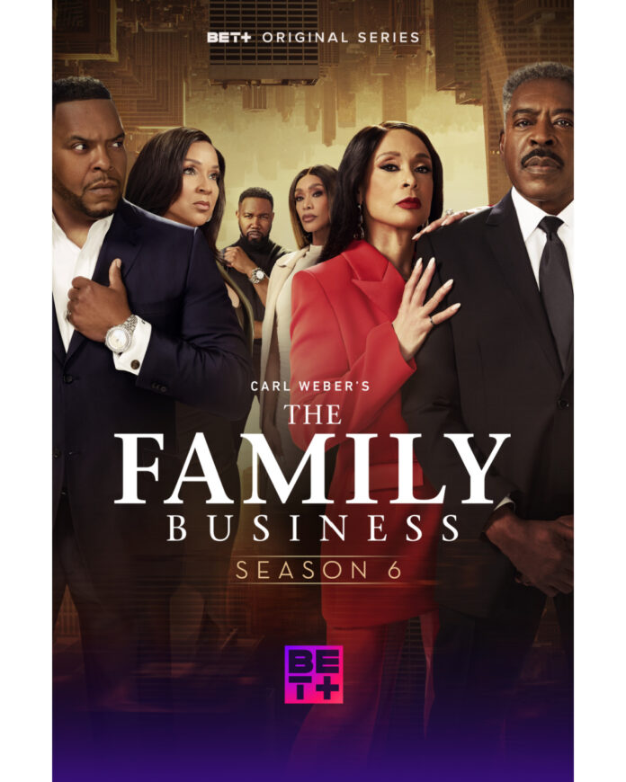 The official key art for Carl Weber's The Family Business Season 6