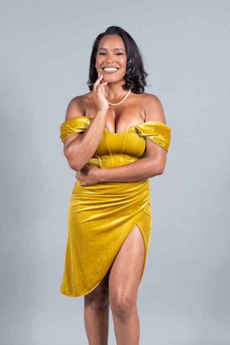 Ready to Love cast member Channon Campbell, as seen on OWN's Ready to Love, in Detroit, Michigan.