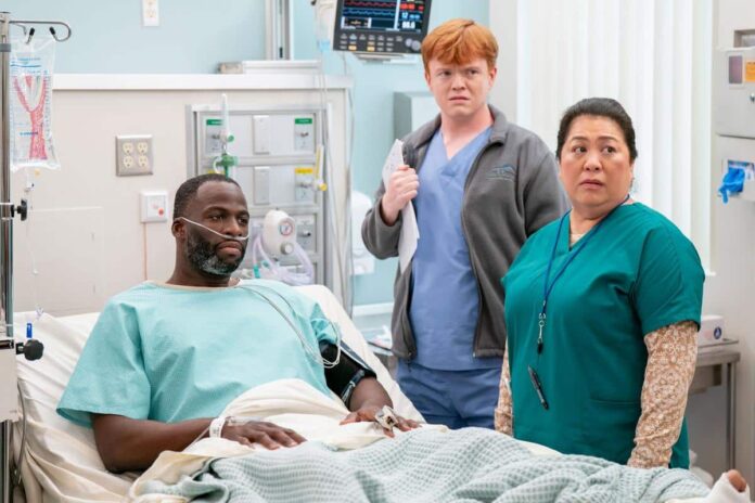 Draymond Green guest starring on 'St. Denis Medical'