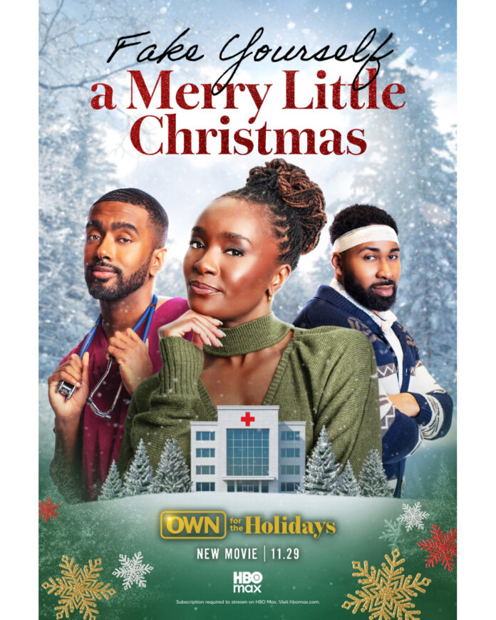 Fake-Yourself-A-Merry-Little-Christmas-OWN-For-The-Holidays Kiki Layne and Etienne Maurice star in OWN’s holiday movie 'Fake Yourself a Merry Little Christmas' premiering November 29.